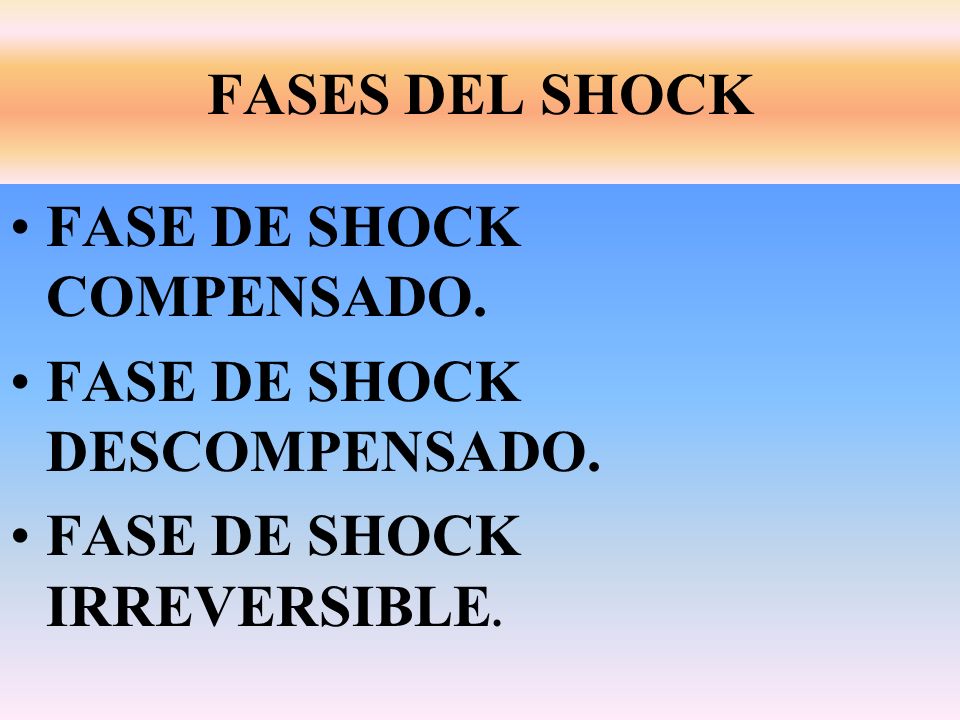 Indice de choque en obstetricia